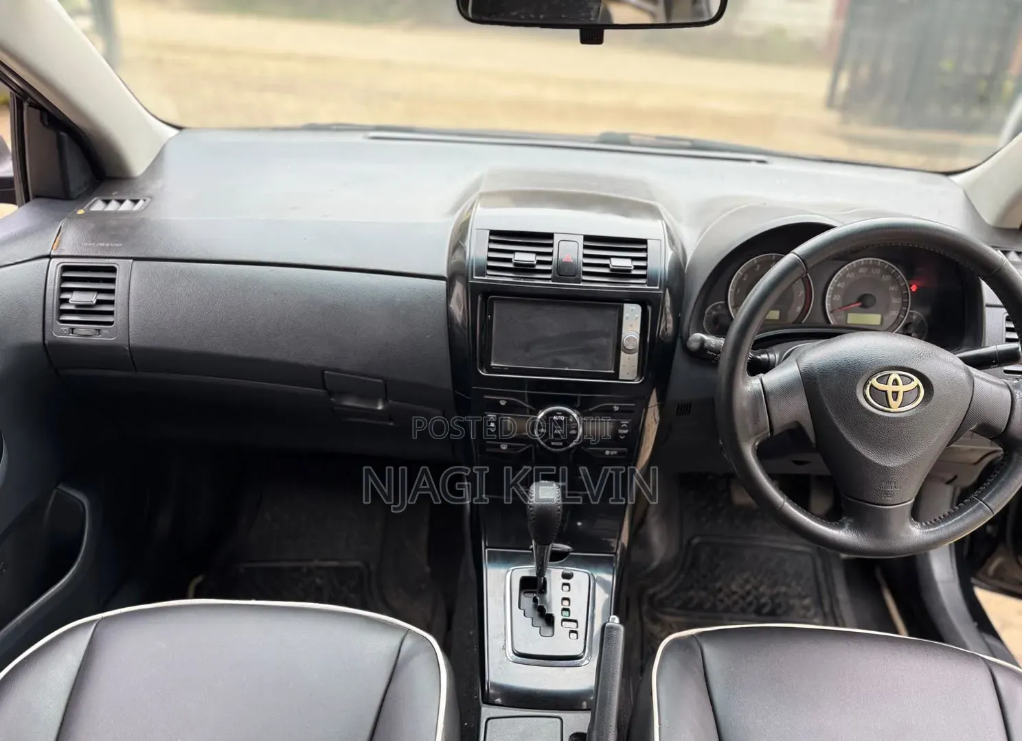 Toyota Corolla Fielder 2012 Black
