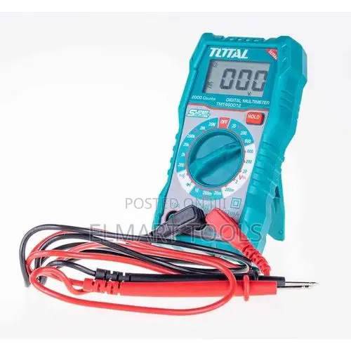 Total TMT460012 Digital Multimeter2000 Counts LCD Display