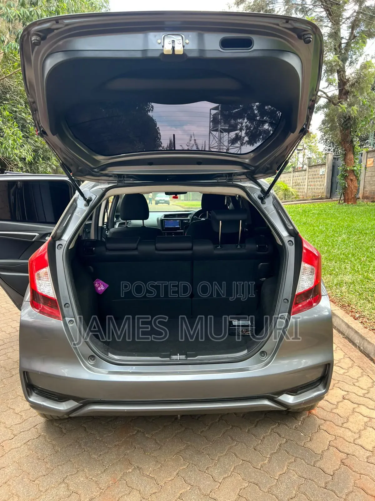 Honda Fit 2017 Gray