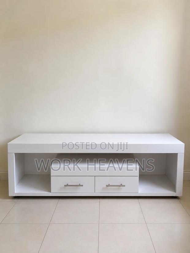 TV Console Cabinet With 2 Drawers - thumbnail 2