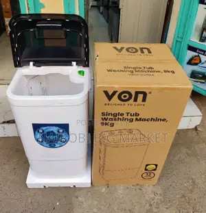 Von Single Tub 9 KGS Topload Washing Machine