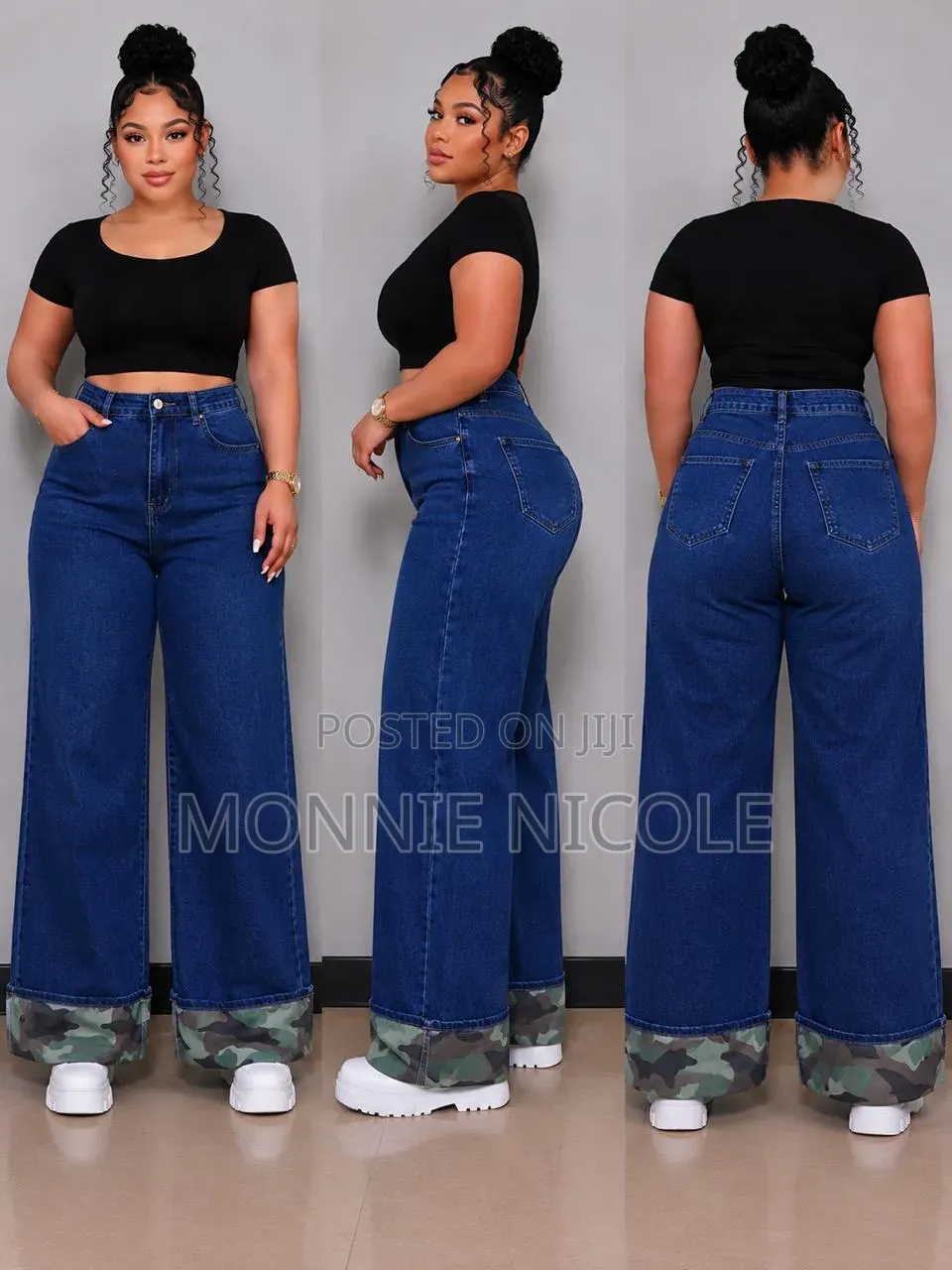 Aesthetic High Waisted Baggy Jeans