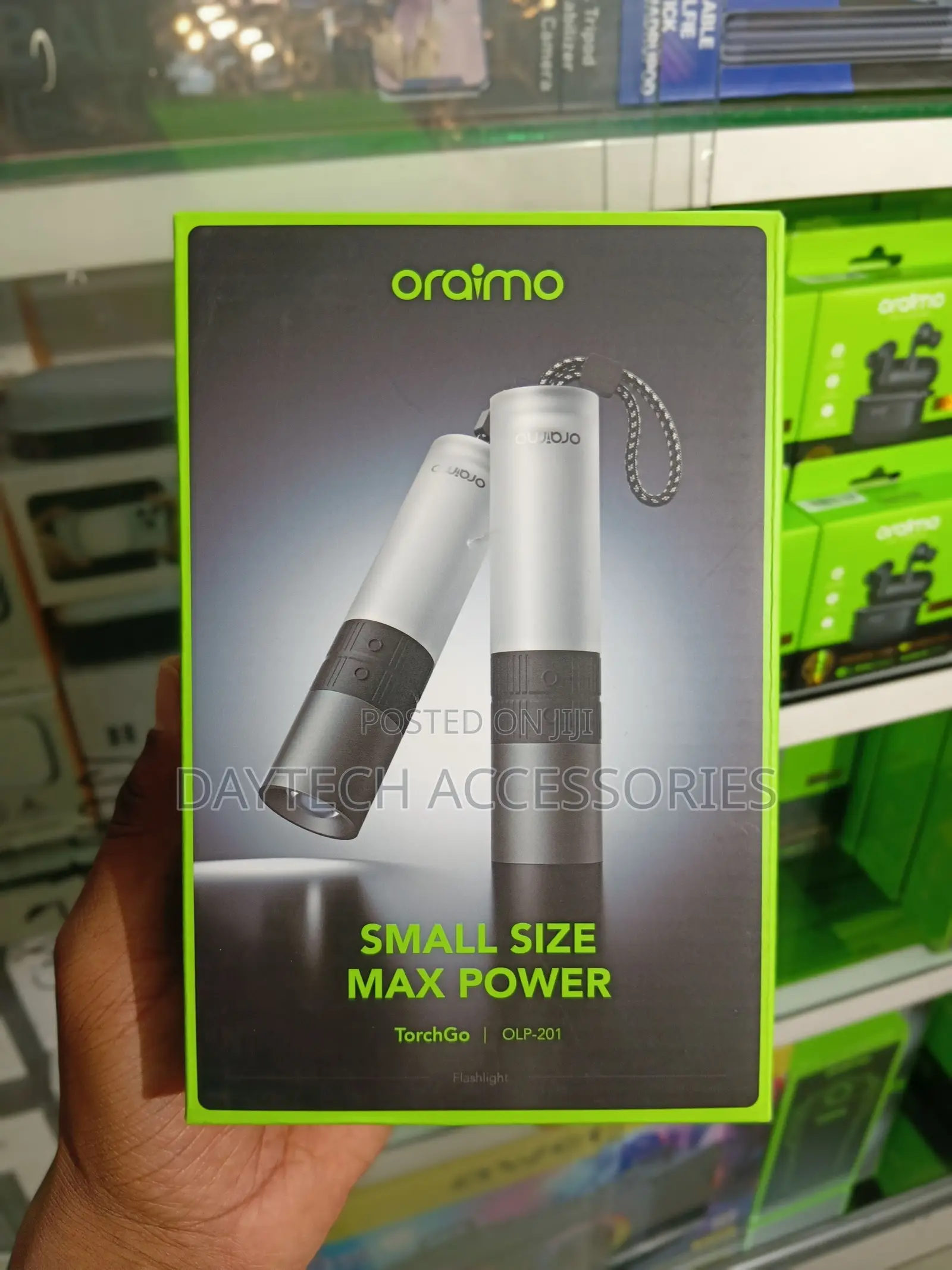 Oraimo TorchGo Portable High-Power Flashlight (OLP-201A)