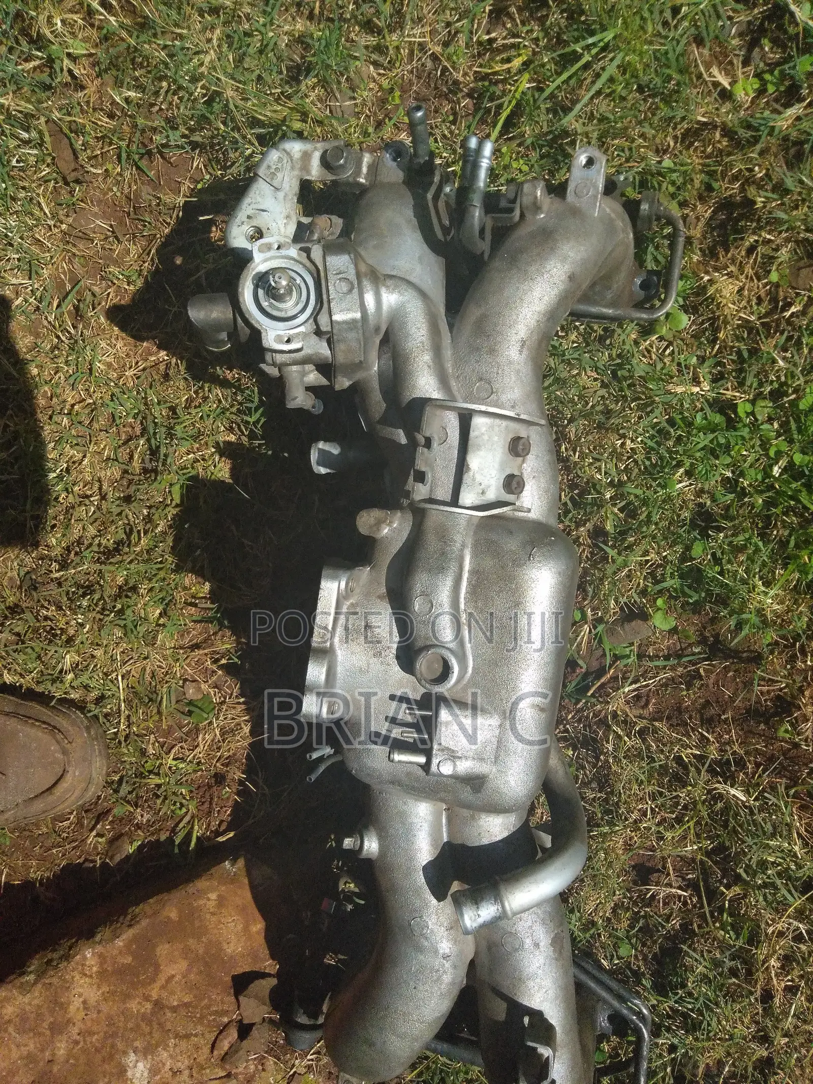 Subaru EJ20 Turbo Manifold and Air Con Pump