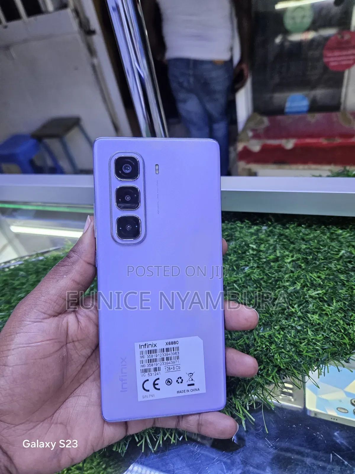 Infinix Hot 50 Pro+ 4G 128 GB Purple