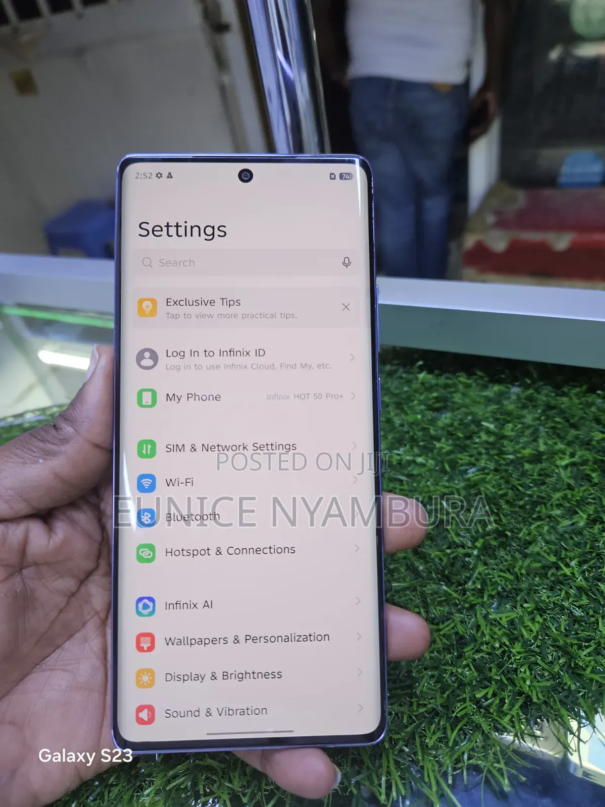 Infinix Hot 50 Pro+ 4G 128 GB Purple