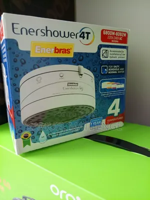 Enerbras 4T Electric Instant Water Heater Shower | 6800W–8092W | Low