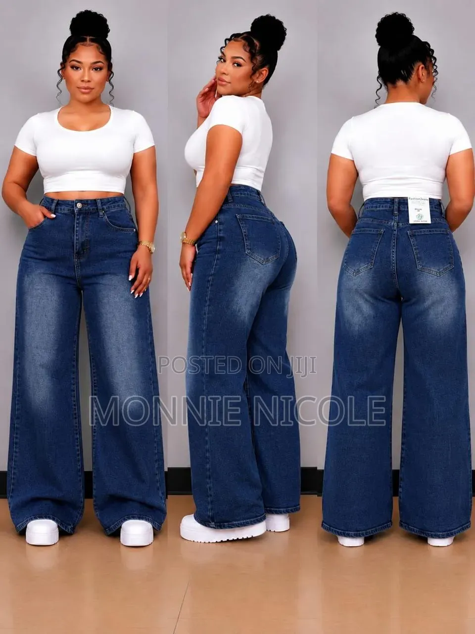 Flying Girls Loose Baggy Jeans High Quality Jeans