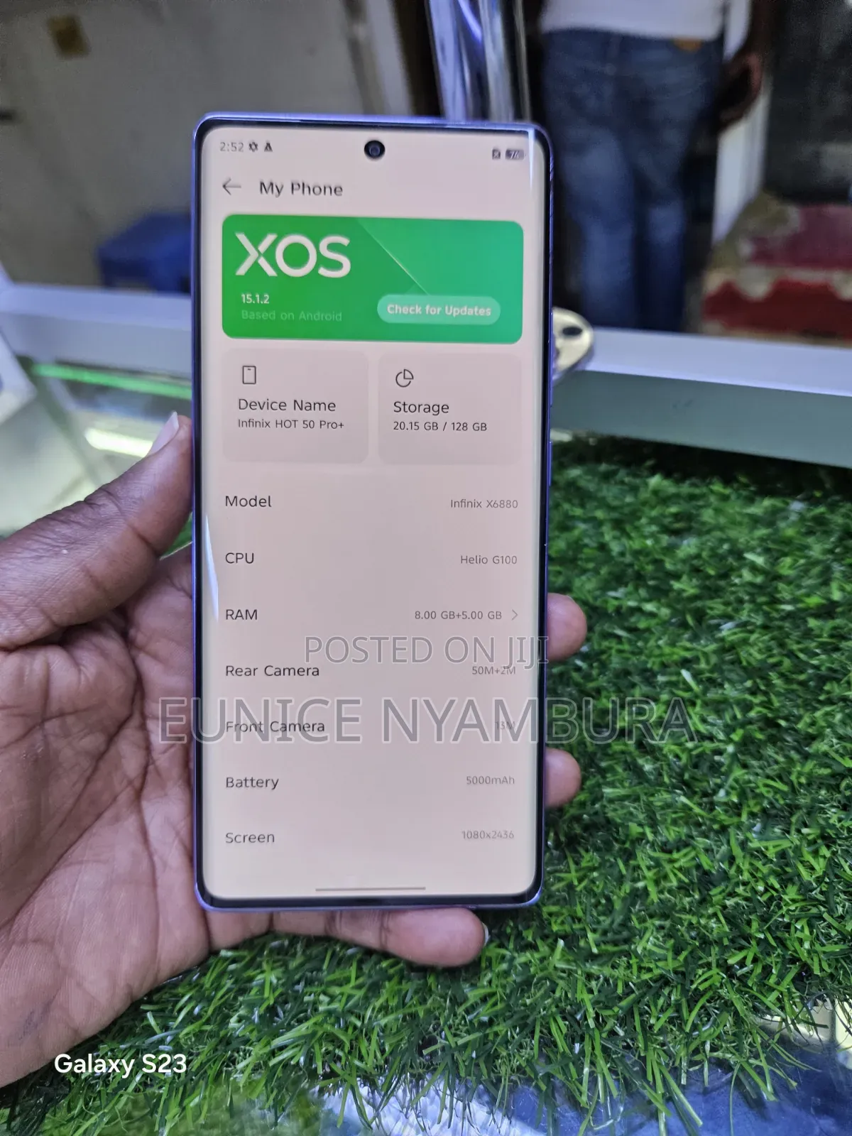 Infinix Hot 50 Pro+ 4G 128 GB Purple