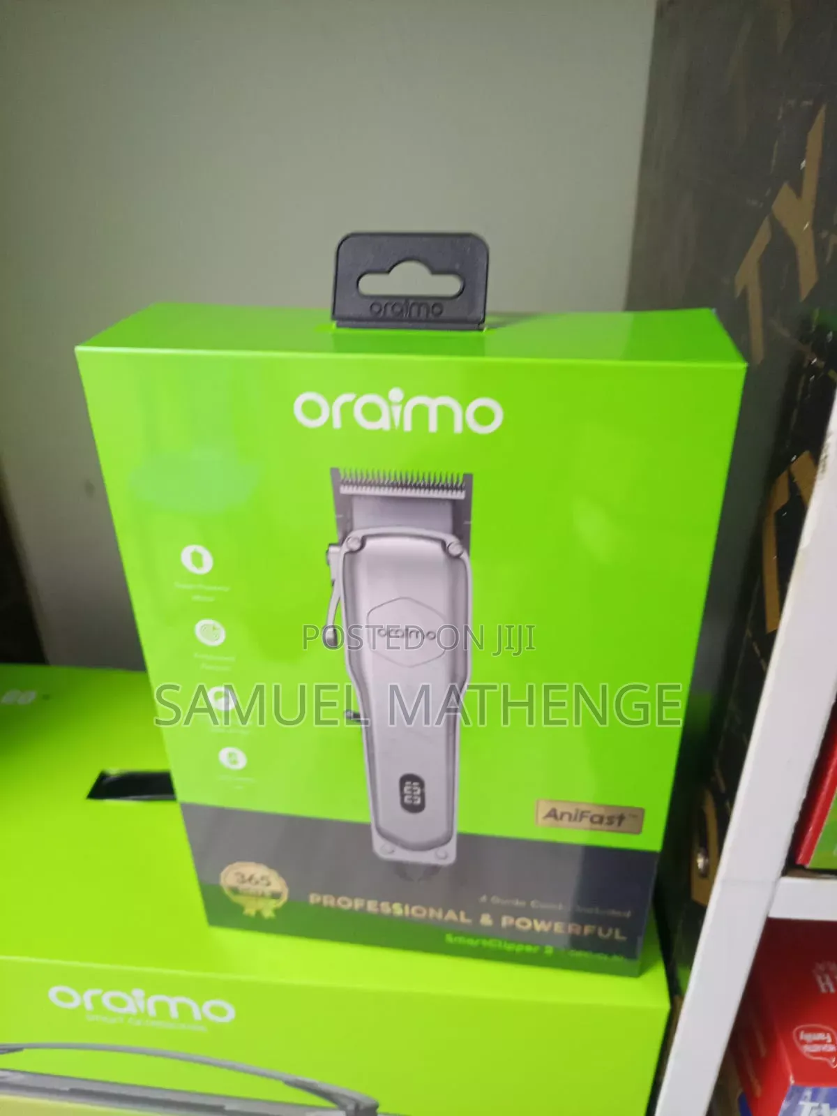 Oraimo Rechargeable Barber Trimmer | Fast Charging | 365-Day Warranty