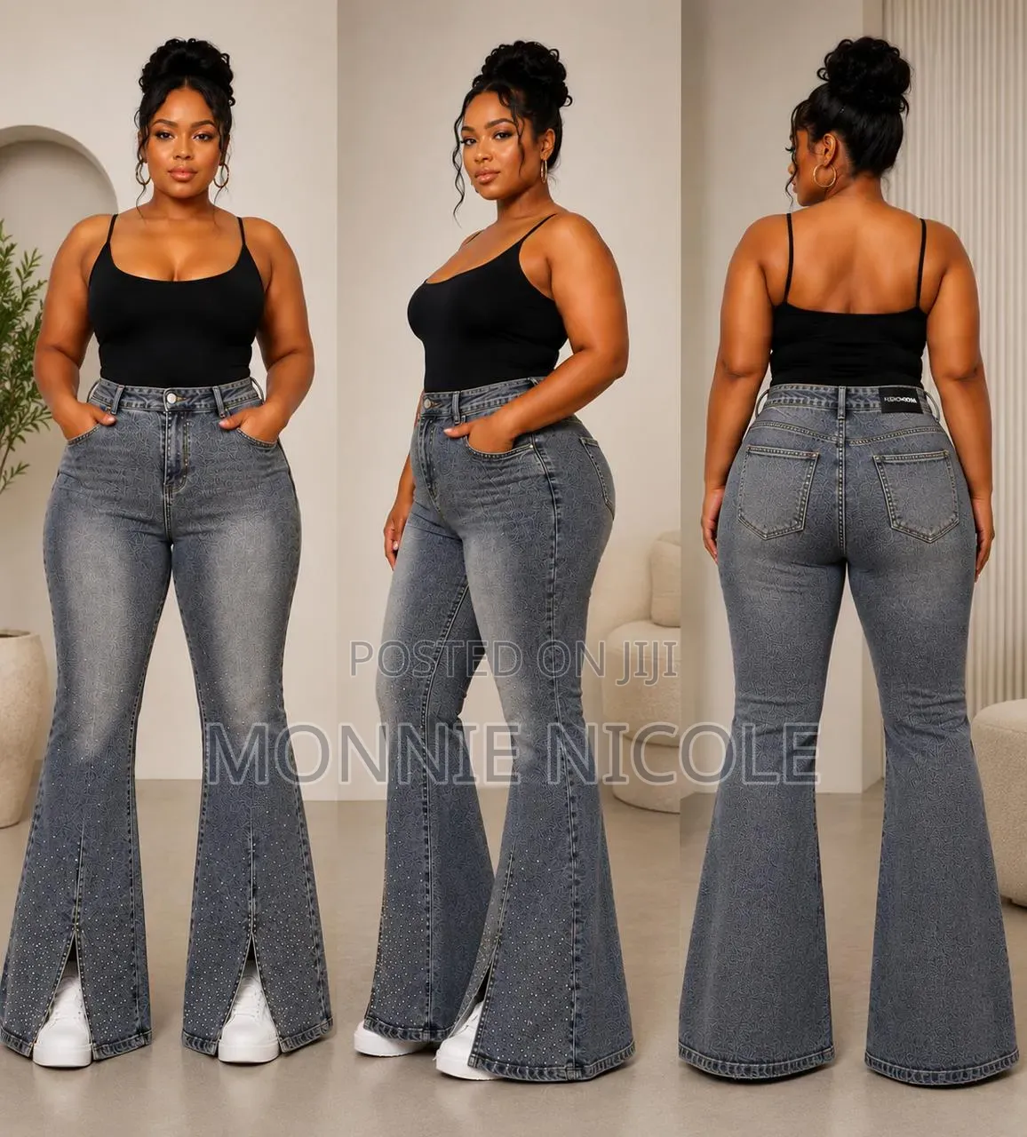 Paulina High Waisted Baggy Jeans