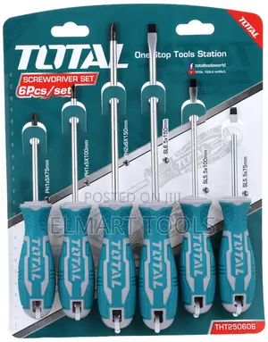 Total THT250606 6 PCS Screwdriver Set