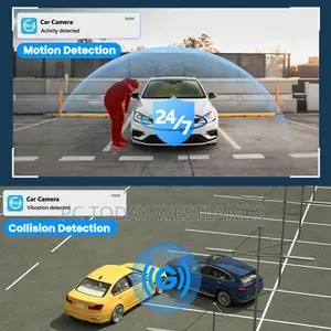 Ucocare 4G LTE Car Dash Camera Front and Cabin With SIM Card