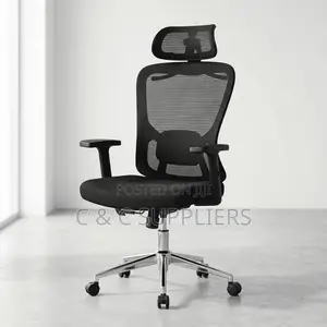 Ergonomic Swivel Chair With Adjustable Arms