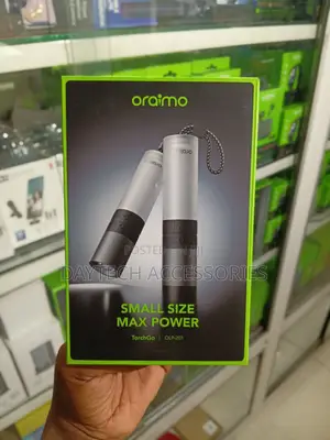 Oraimo TorchGo Portable High-Power Flashlight Touch in Black