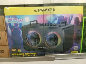 The Awei KA18 70W Wireless RGB Outdoor Bluetooth Speaker.