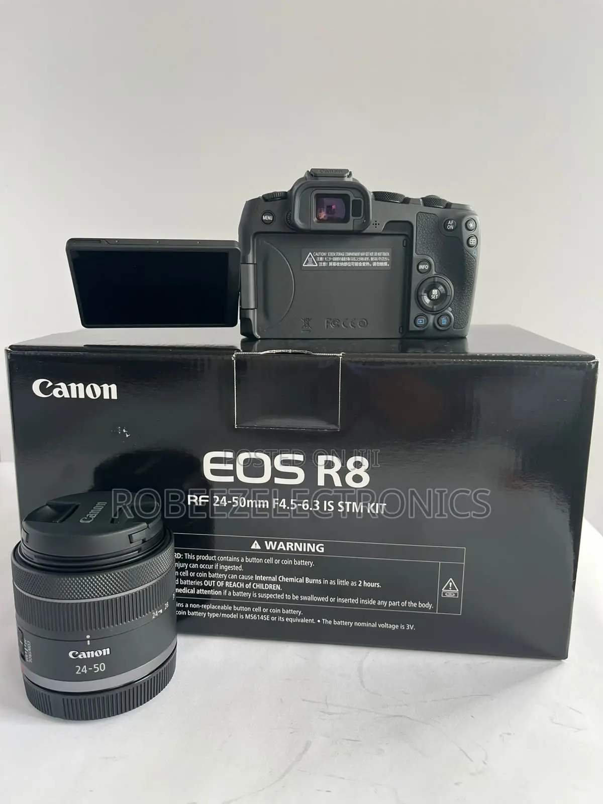 Canon EOS R8 Mirrorless Camera With RF 24-50mm F/4.5-6.3 IS STM Lens