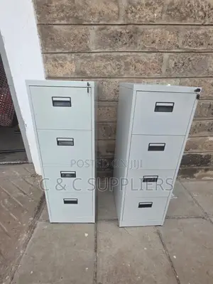 Lockable 4-Drawer File Cabinet.