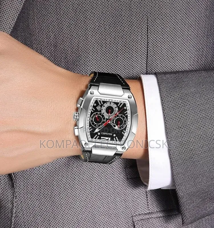 Skmei Gents Executive Designer Fashion Watches Leather