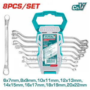 Total THT102486 Offset Ring Spanner Set 8pcs