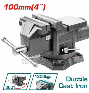 Total THT6146 Bench Vice 4"