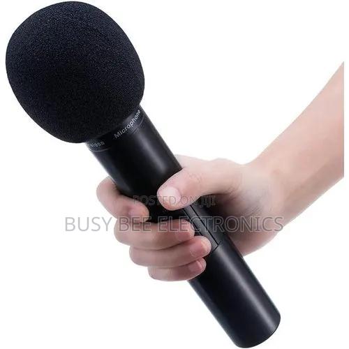 5pcs Microphone Foam Covers - Black - thumbnail 2