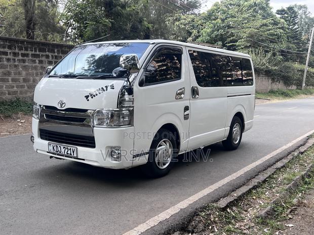 Toyota HiAce 2016 White - thumbnail 2