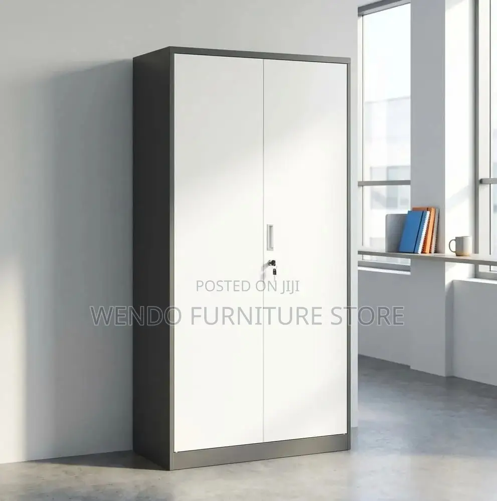 Office Cabinet : 2-Door Metallic Office Cabinet