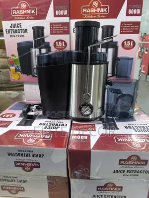 Rashnik Electric Juicer 1.5L | 600W | 2-Speed Control