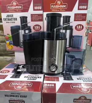 Rashnik Electric Juicer 1.5L | 600W | 2-Speed Control