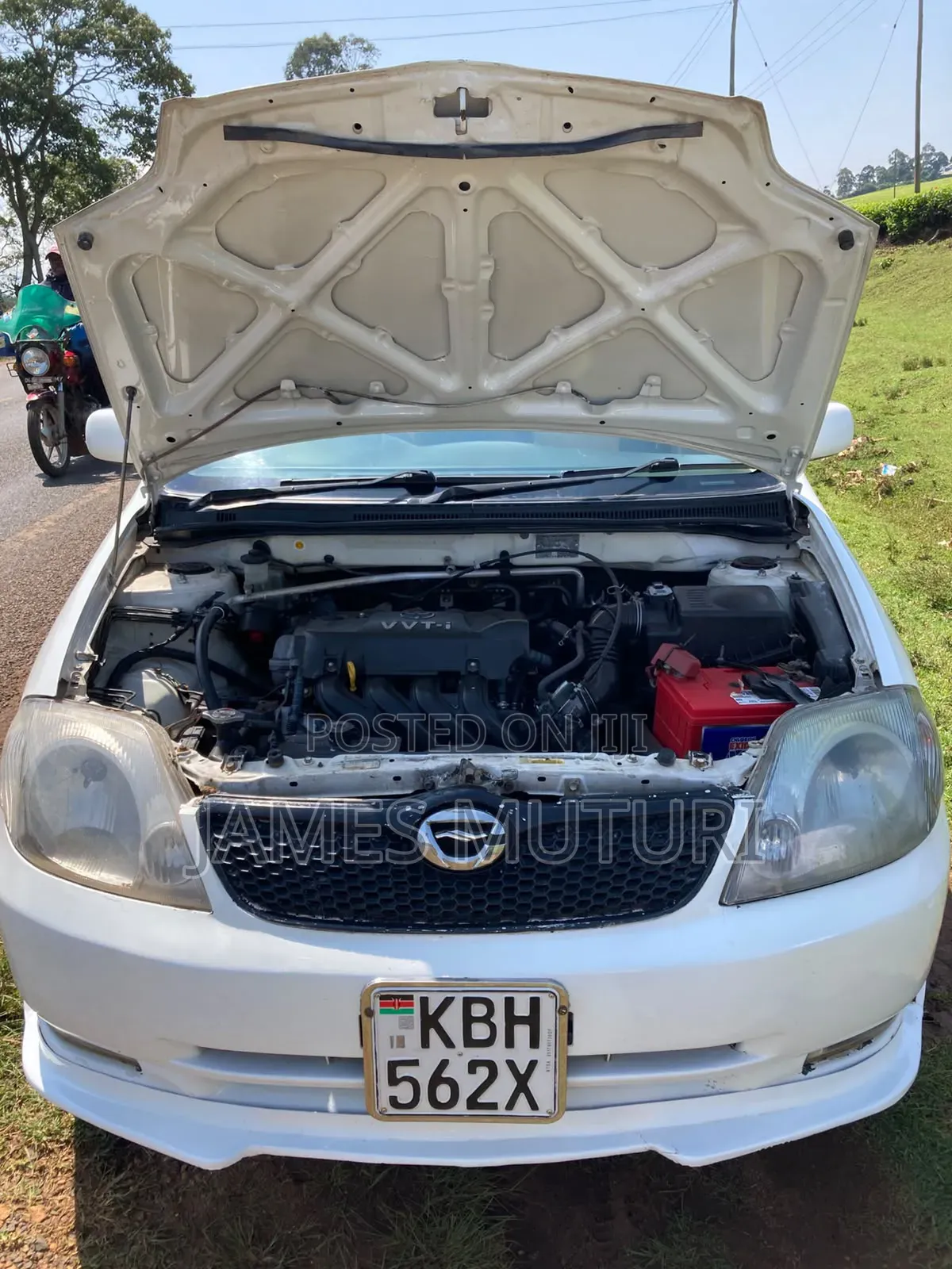 Toyota Corolla RunX 2002 White