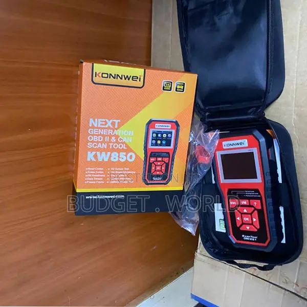 KW850 Multi-Language OBDII Car Scanner for All Major Brands