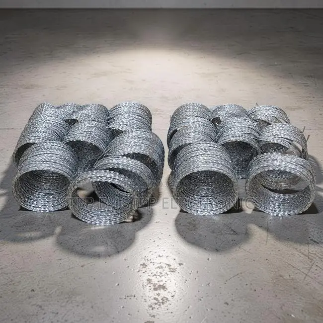 Quick-Install 100mm,200mm, 450mm 6m /8m/10m Length Barbed Razor Wire