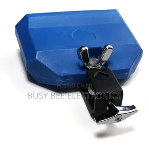 Drum Cowbell Stand Mount- Blue