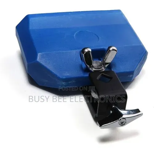 Drum Cowbell Stand Mount- Blue