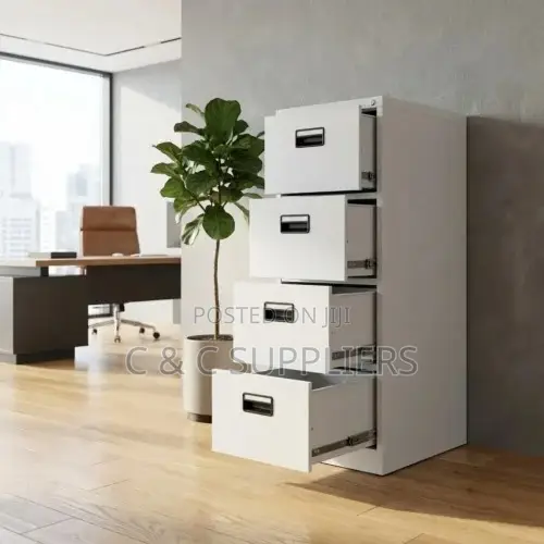 4-Drawer Cabinet With 4-Lock Keys