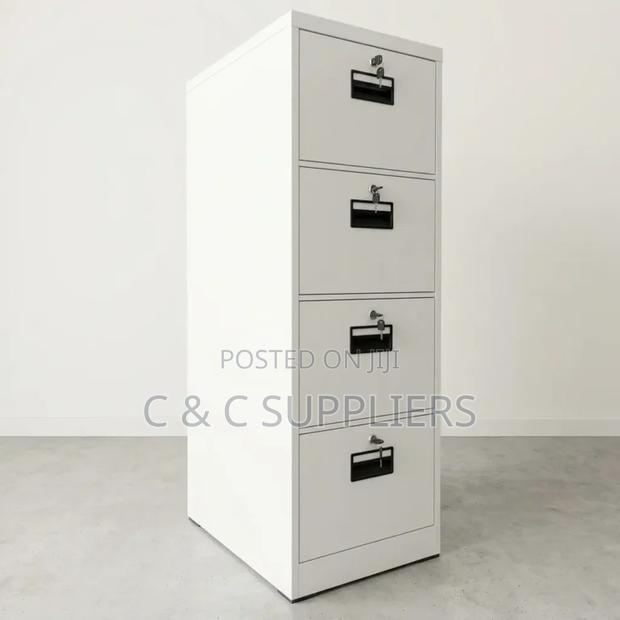 4-Drawer Cabinet With 4-Lock Keys