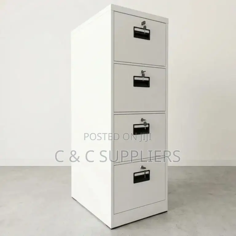 4-Drawer Cabinet With 4-Lock Keys