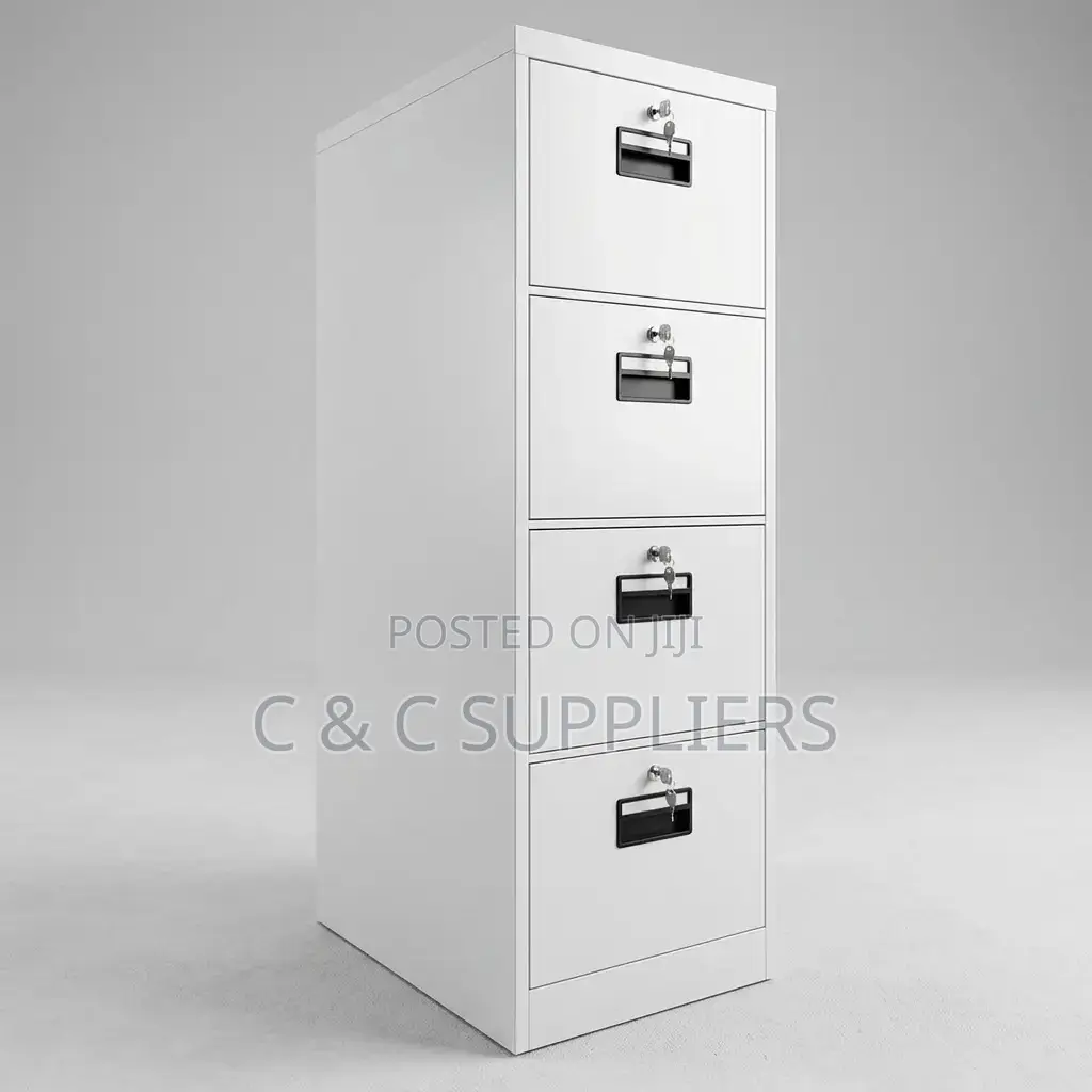 4-Drawer Cabinet With 4-Lock Keys