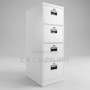 4-Drawer Cabinet With 4-Lock Keys