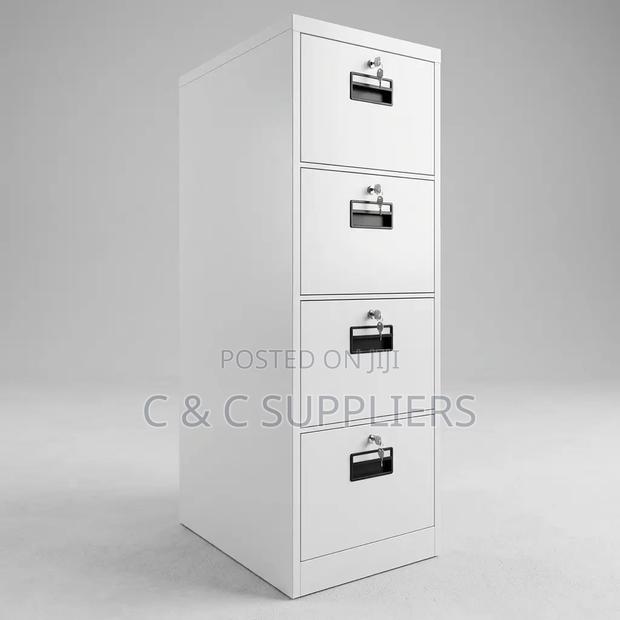 4-Drawer Cabinet With 4-Lock Keys - thumbnail 4