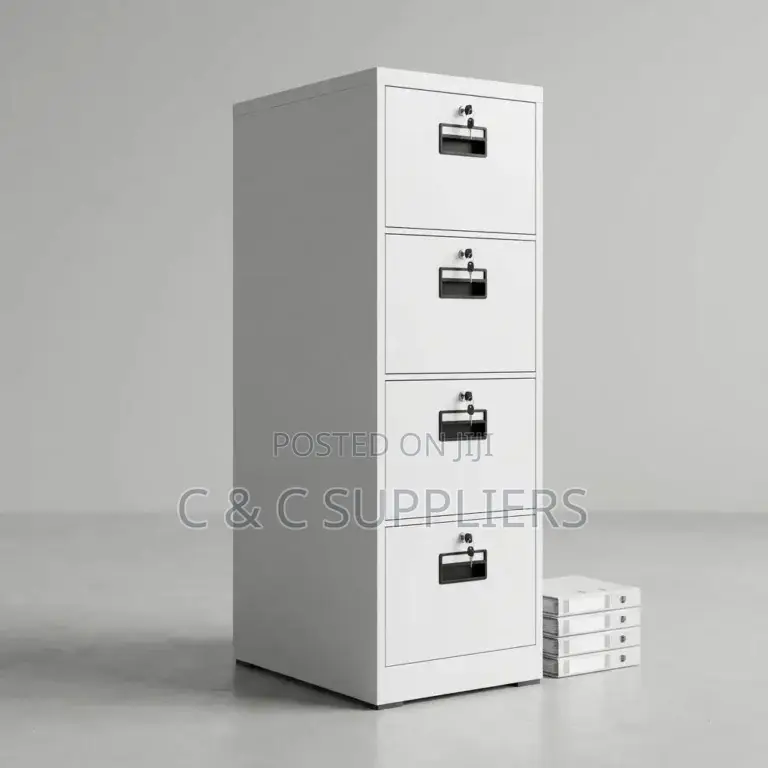 4-Drawer Cabinet With 4-Lock Keys