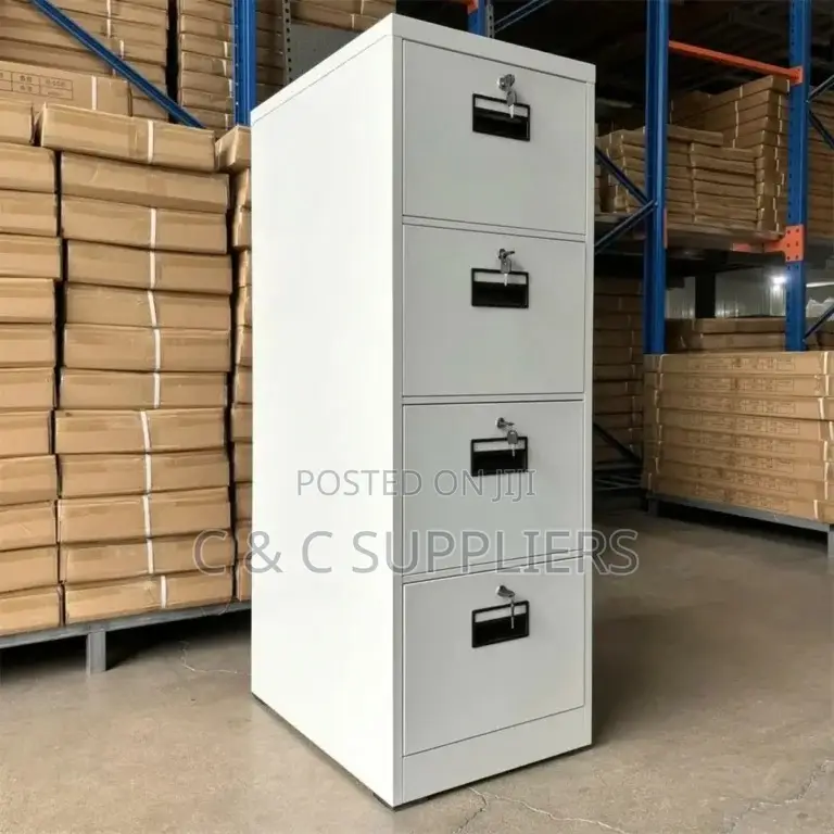 4-Drawer Cabinet With 4-Lock Keys