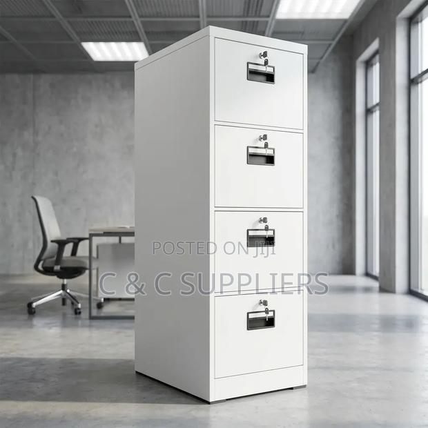 4-Drawer Cabinet With 4-Lock Keys - thumbnail 7