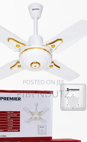 High Speed Cooling 24" Premier Wall Fan/Ceiling Fan Premier 24Inch