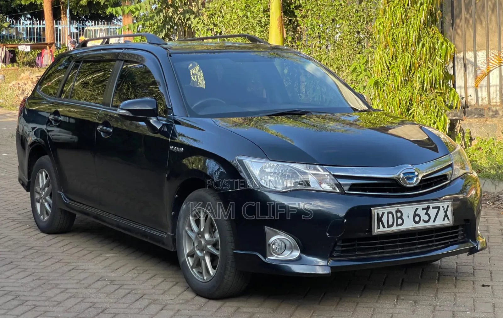 Toyota Corolla Fielder 2014 Black
