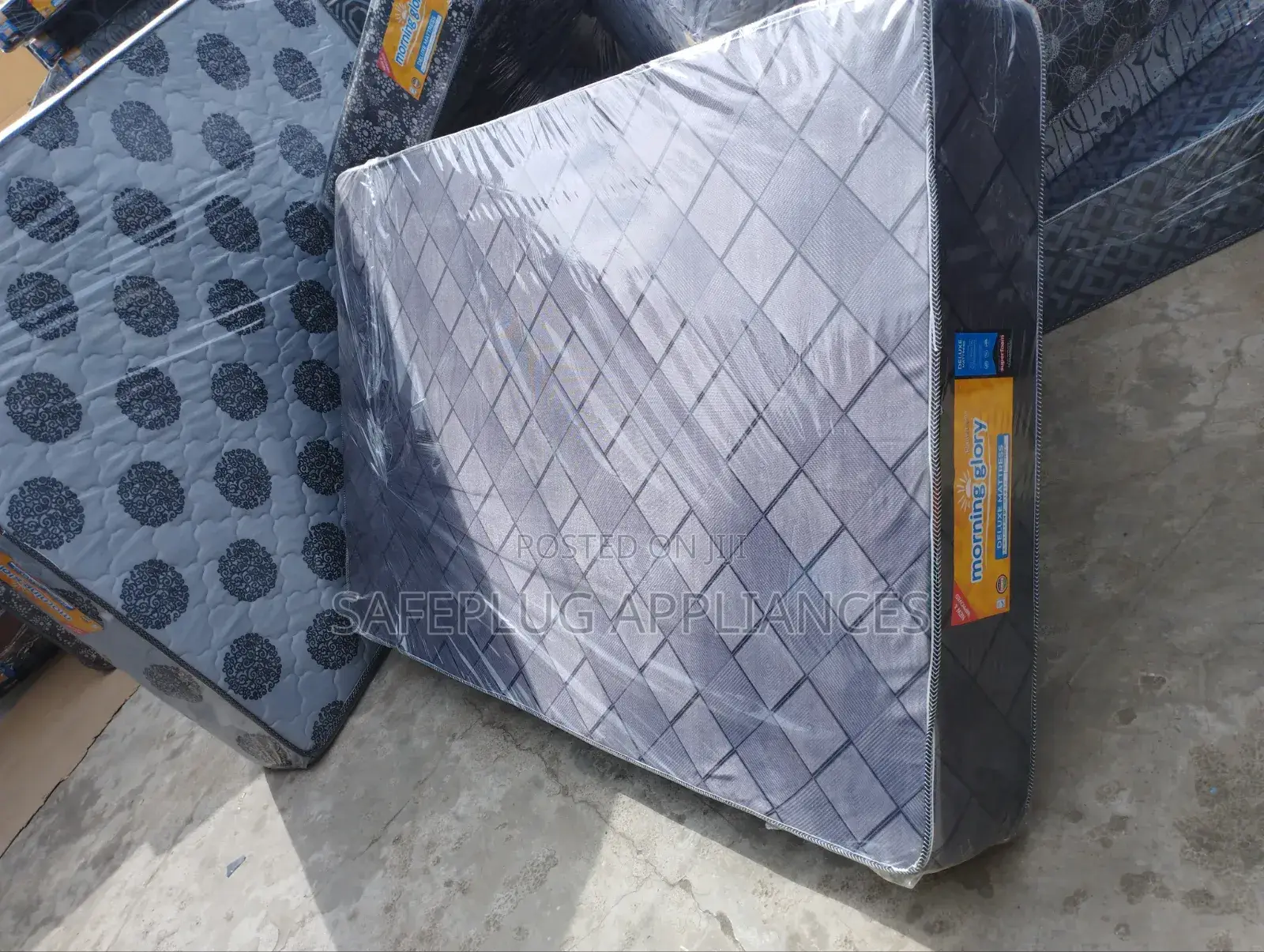 Morning Glory 4x6 10 Inch Plain Mattress for Home Guest Use