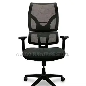 Office Chair : GENSII Black Ergonomic Office Chair