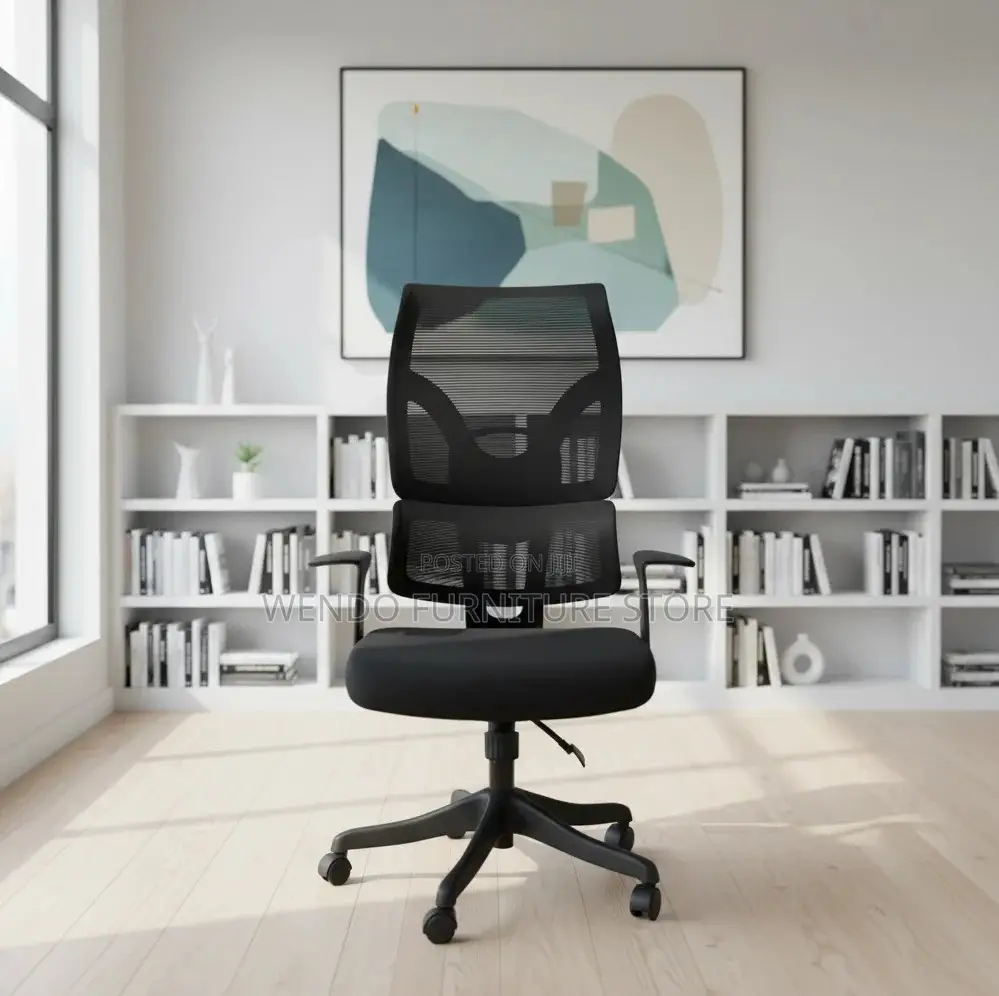 Office Chair : GENSII Black Ergonomic Office Chair