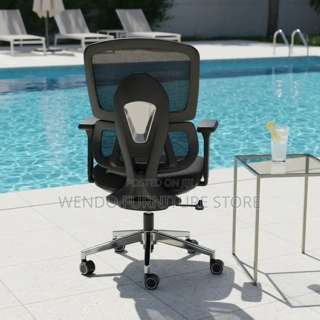 Office Chair : GENSII Black Ergonomic Office Chair